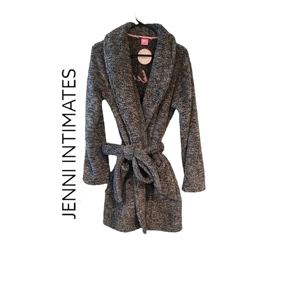 Jenni Intimates Other - JENNI Intimates "Weekend Yet" Sherpa plush fleece Robe New Sz M